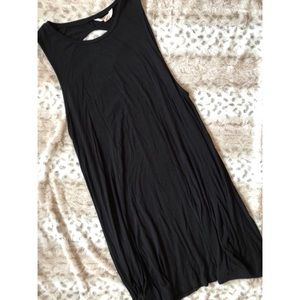 Black swing dress